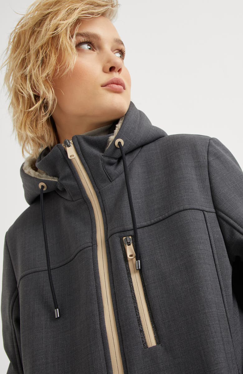 Brunello Cucinelli Mountain outerwear jacket, Alternate, color, 