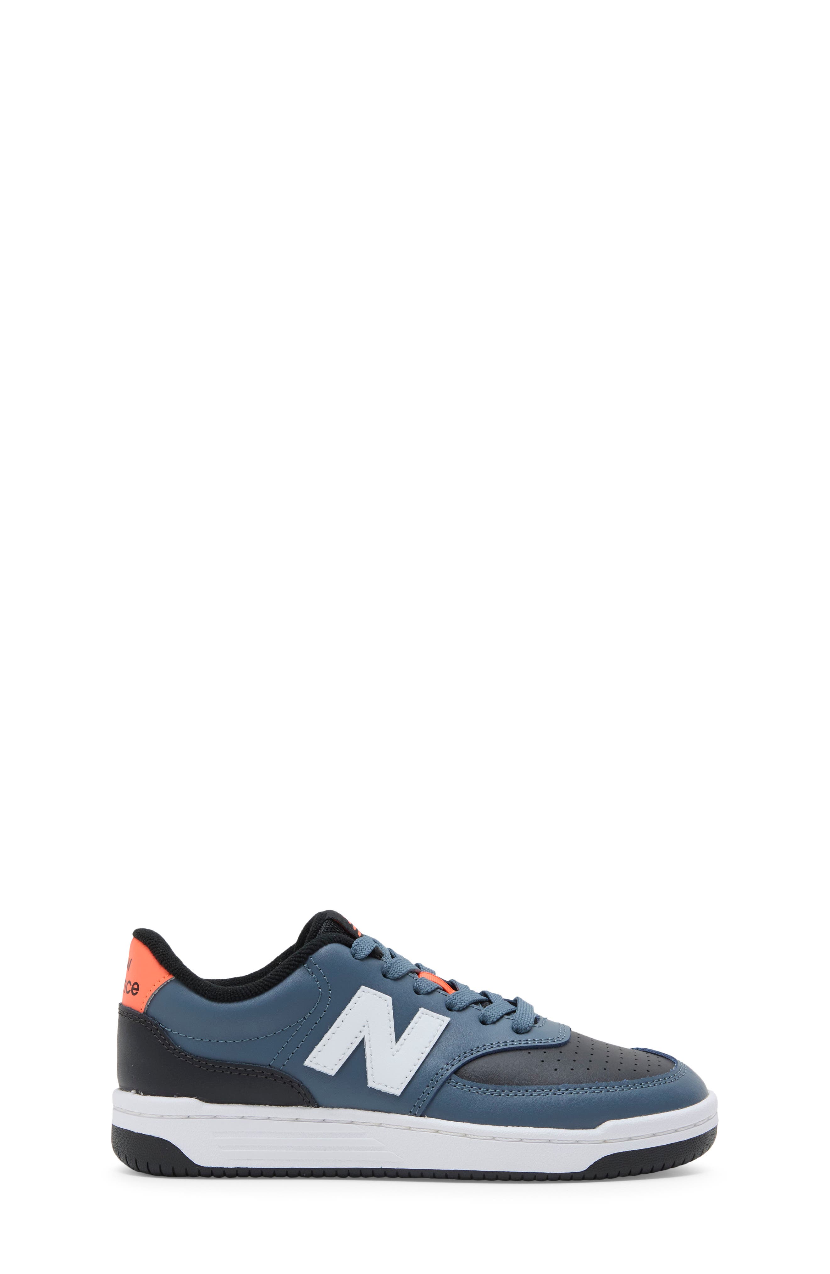 BB80 Basketball Sneaker, Alternate, color, GREY MATTER/ TANGERINE HEAT