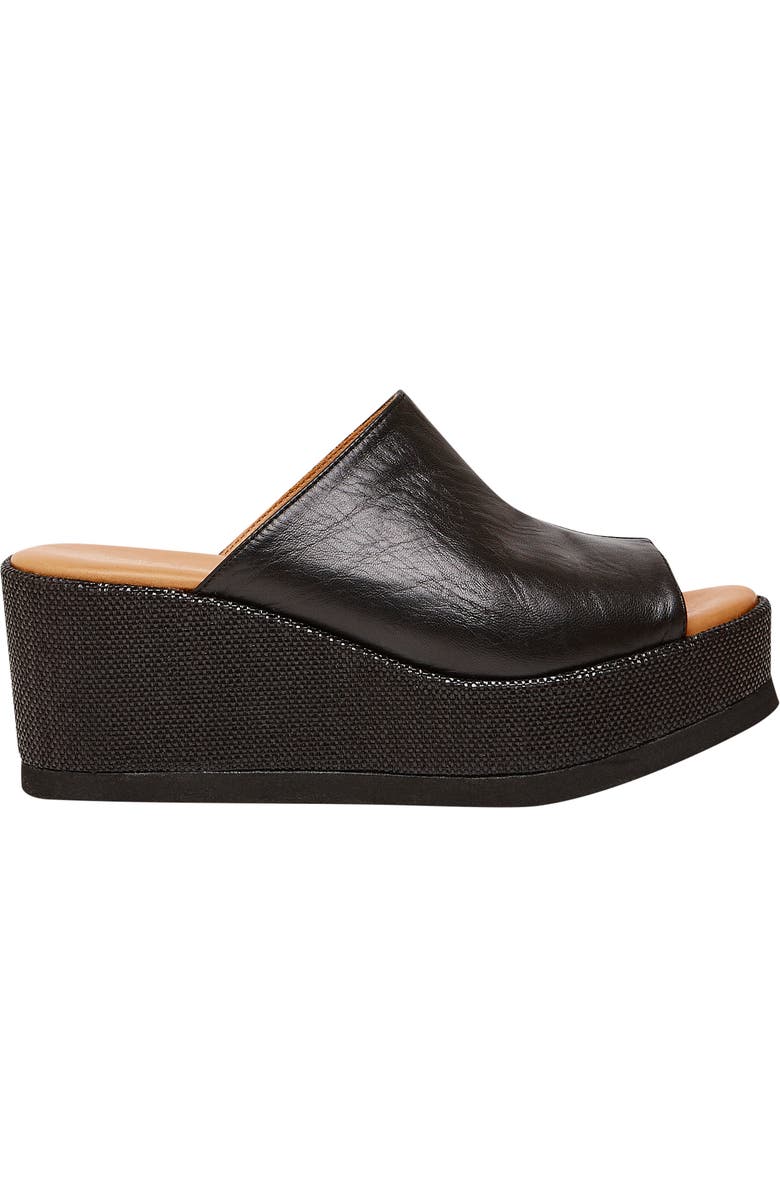 André Assous Clara Platform Wedge Slide Sandal, Alternate, color,