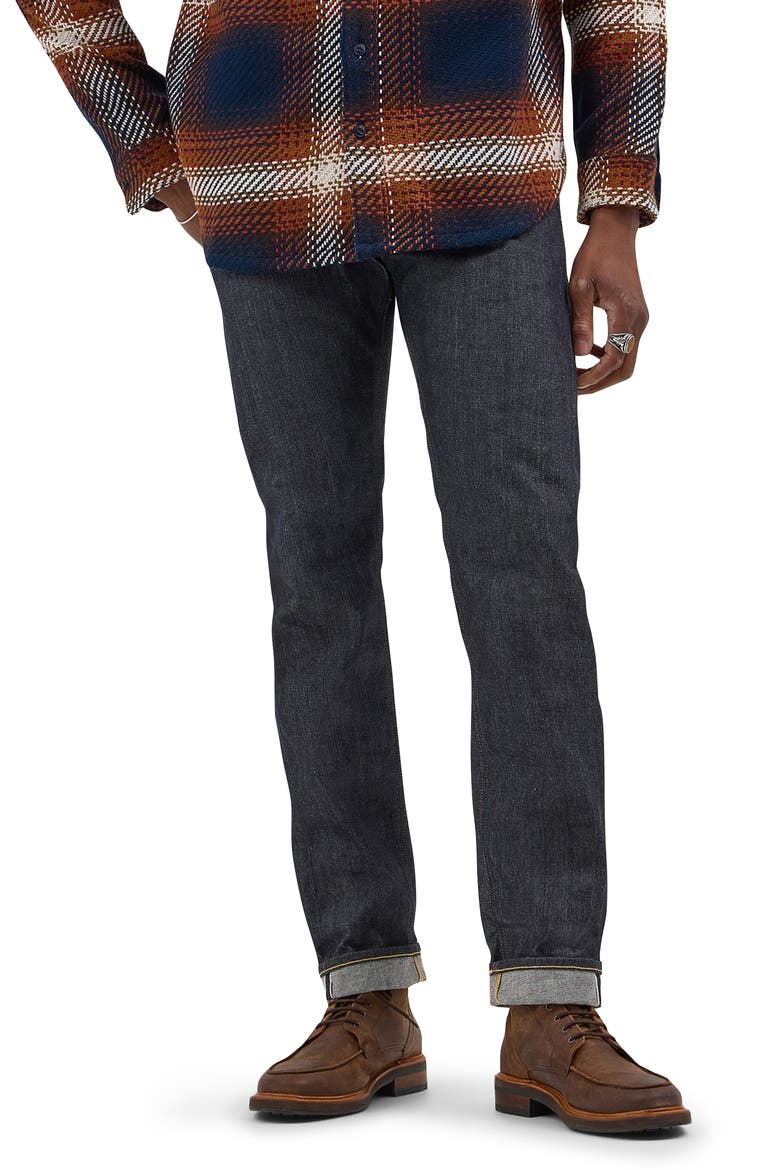 101 Regular Fit Straight Leg Cowboy Jeans, Main, color, DRY INDIGO