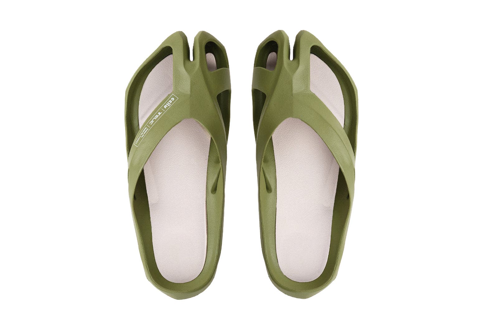 Stepping Stones Caring Reflexology Slide Sandal, Alternate, color, Mosstone