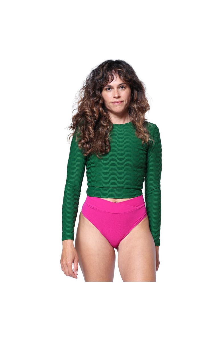 Seea Swimwear Palomar Crop Top Rashguard - Women's, Main, color, Piscis