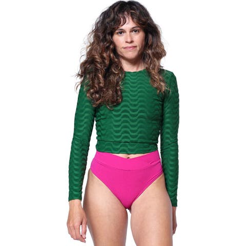 Palomar Crop Top Rashguard - Women's