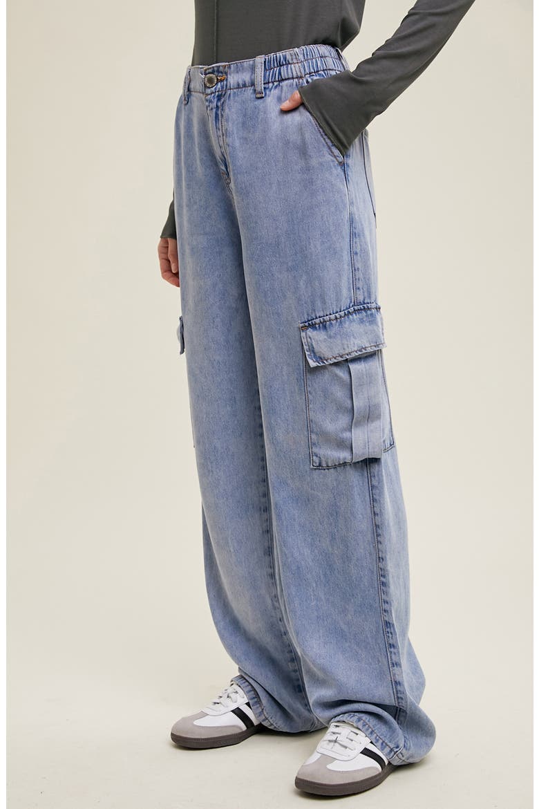 Cargo Pants, Alternate, color, DENIM