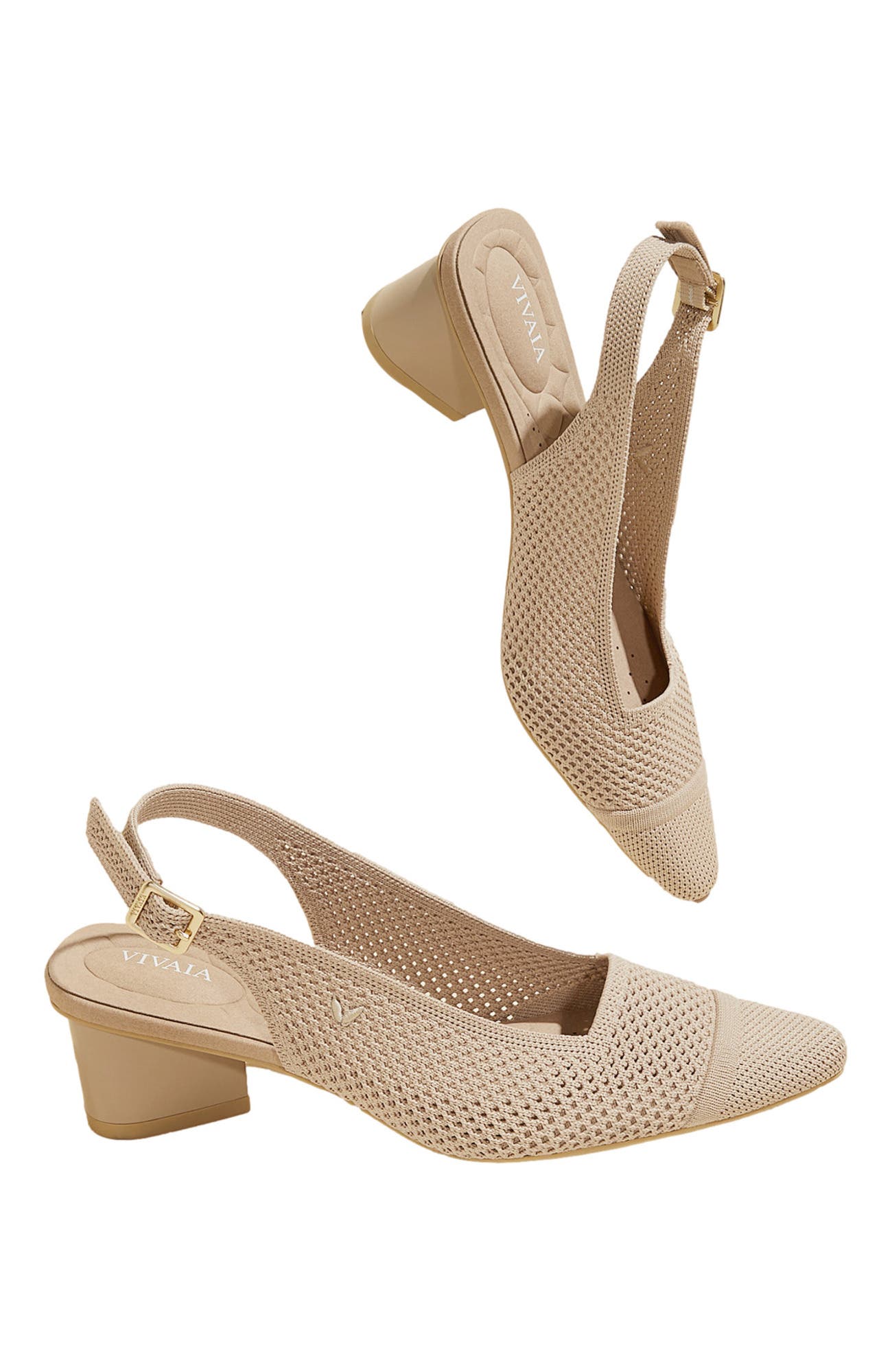 Pointed-Toe Slingback Sandals - image 4