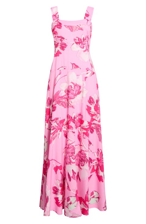 Floral Tiered Maxi Dress