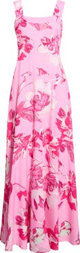 Vince Camuto Floral Tiered Maxi Dress