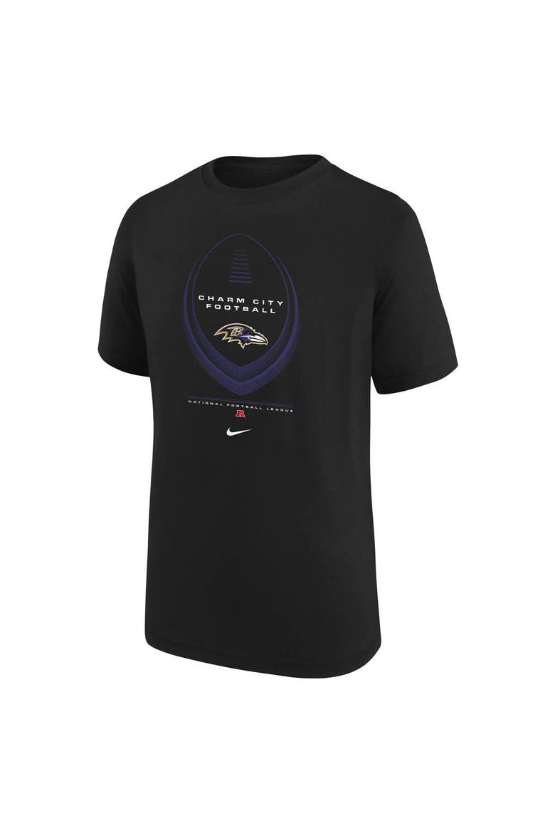 Youth Nike  Purple Baltimore Ravens Icon Legend Dri-FIT T-Shirt, Alternate, color, Purple