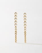 Edge of Ember Serena Tennis White Drop Earrings
