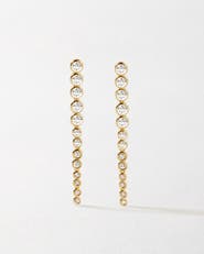 Edge of Ember Serena Tennis White Drop Earrings