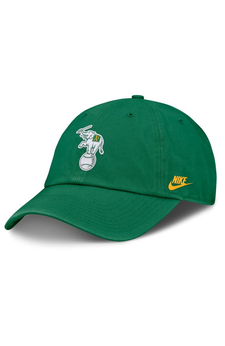Nike Men's Nike Green Athletics Club Adjustable Hat, Main, color, 