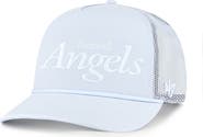 '47 Men's '47 Light Blue Los Angeles Angels Foundation Script Hitch Adjustable Trucker Hat