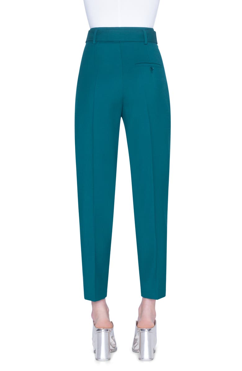 Akris punto Fred Wool Crop Pants, Alternate, color, 