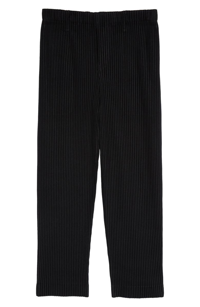 Homme Plissé Issey Miyake Basics Pleated Straight Leg Pants, Alternate, color, 