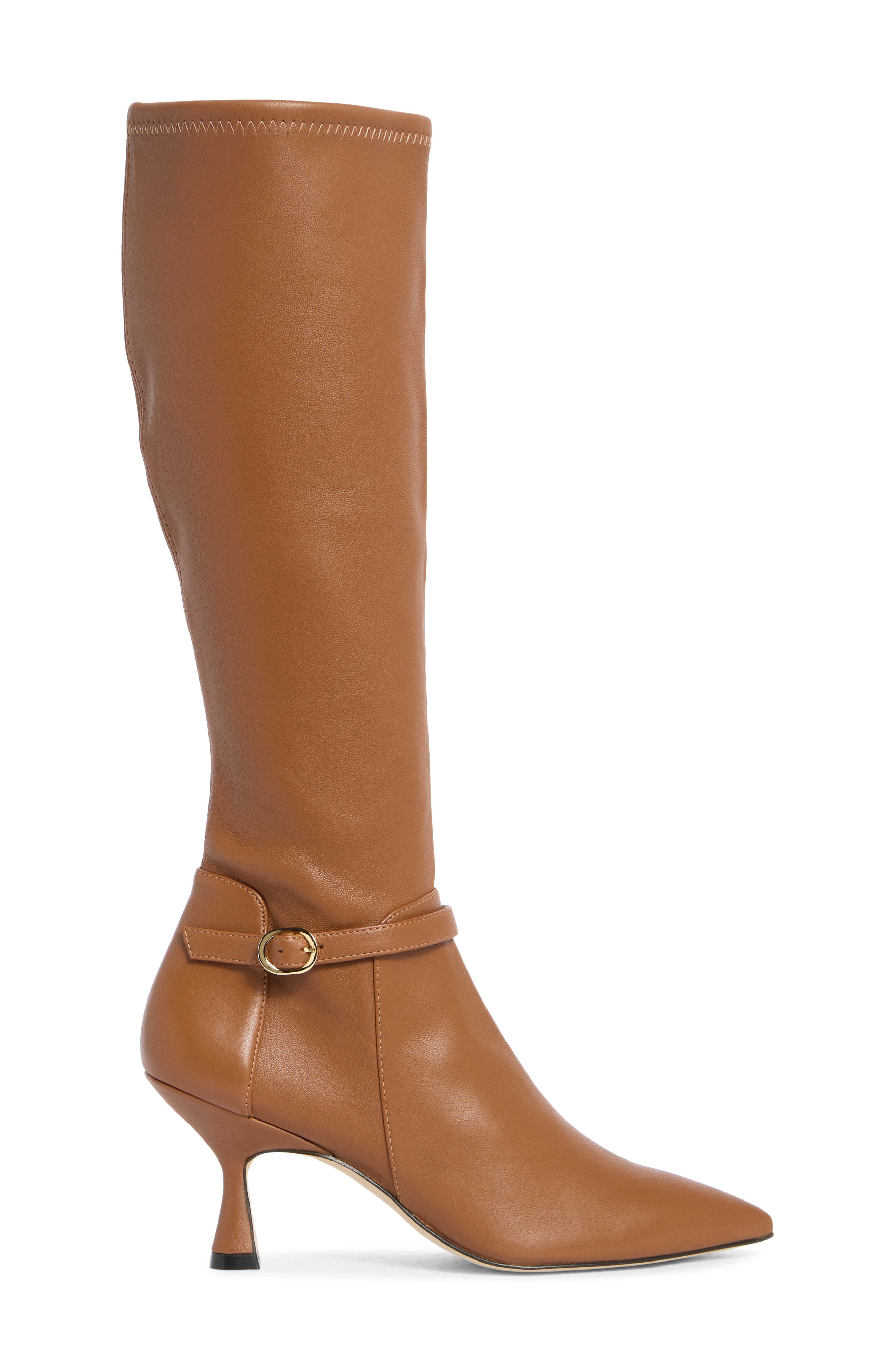 Stuart Weitzman Lori Knee High Boot, Alternate, color, Cognac