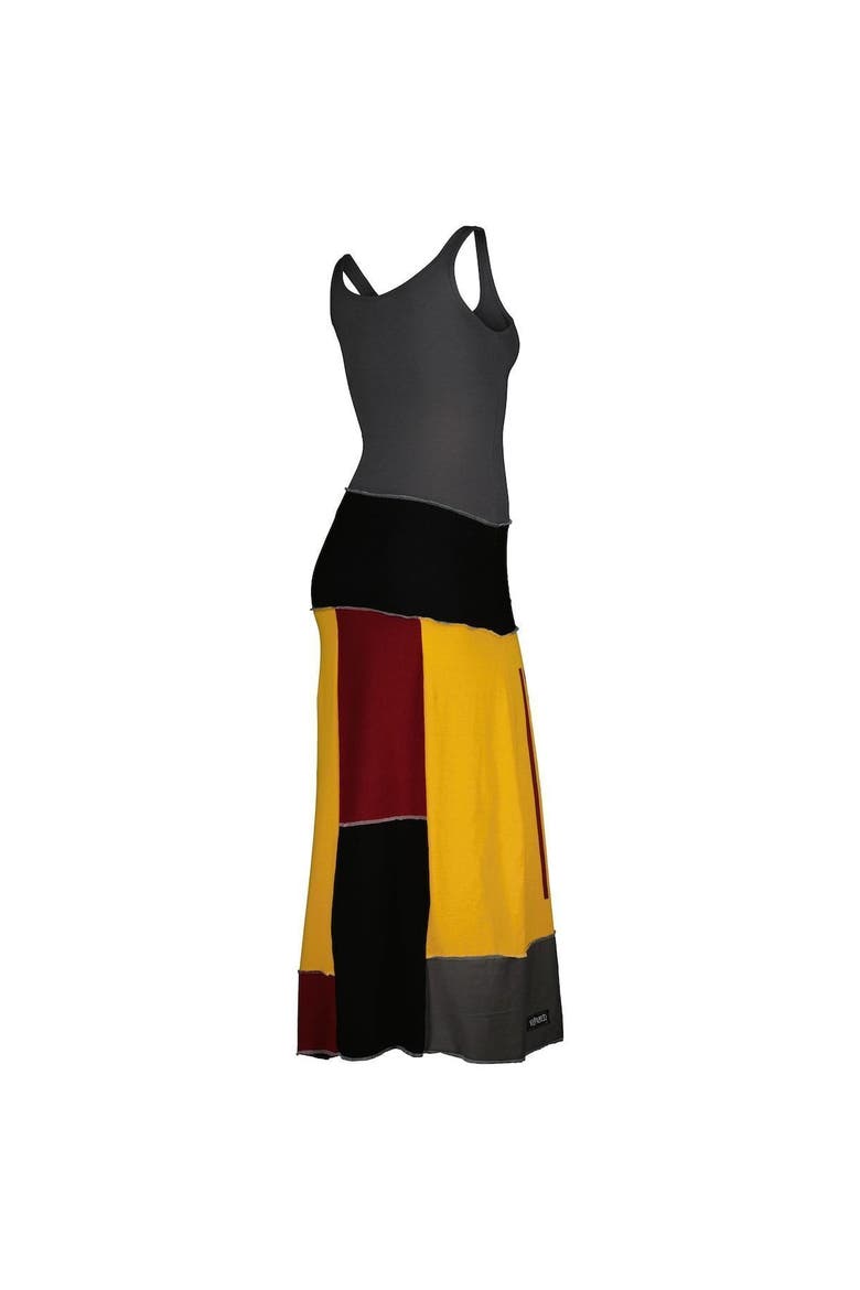 Women's Refried Apparel Charcoal Washington Commanders Tri-Blend Sleeveless Maxi Dress, Alternate, color, Charcoal