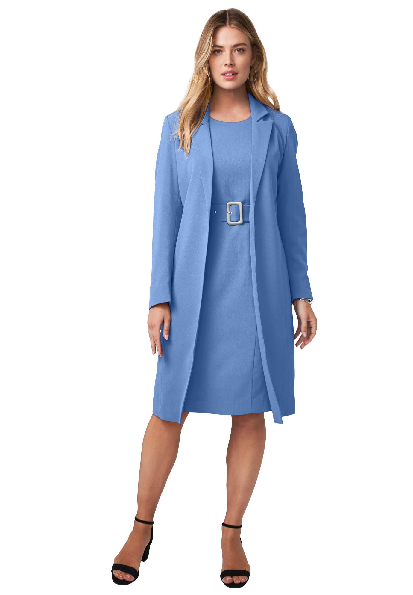 Belted Jacket Dress - image 5