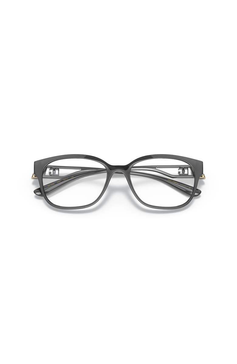 Dolce&Gabbana 54mm Square optical glasses, Alternate, color, Grey