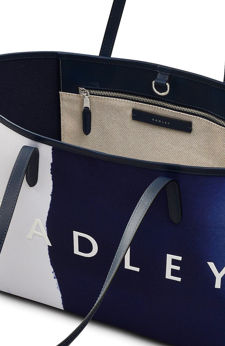 Radley Southwell Gardens Stripe Large Tote Bag, Alternate, color,