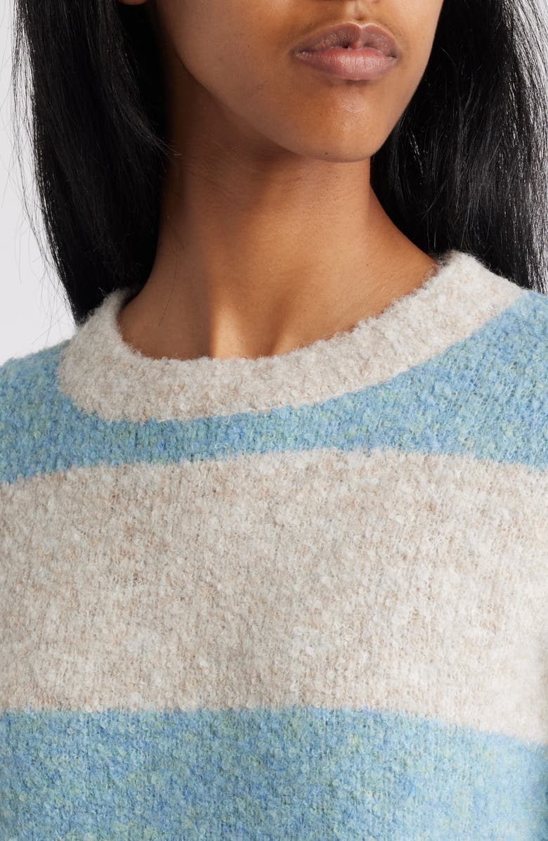 BDG Urban Outfitters Stripe Bouclé Sweater, Alternate, color, 