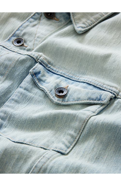 John Varvatos Marshall Western Shirt In Blue