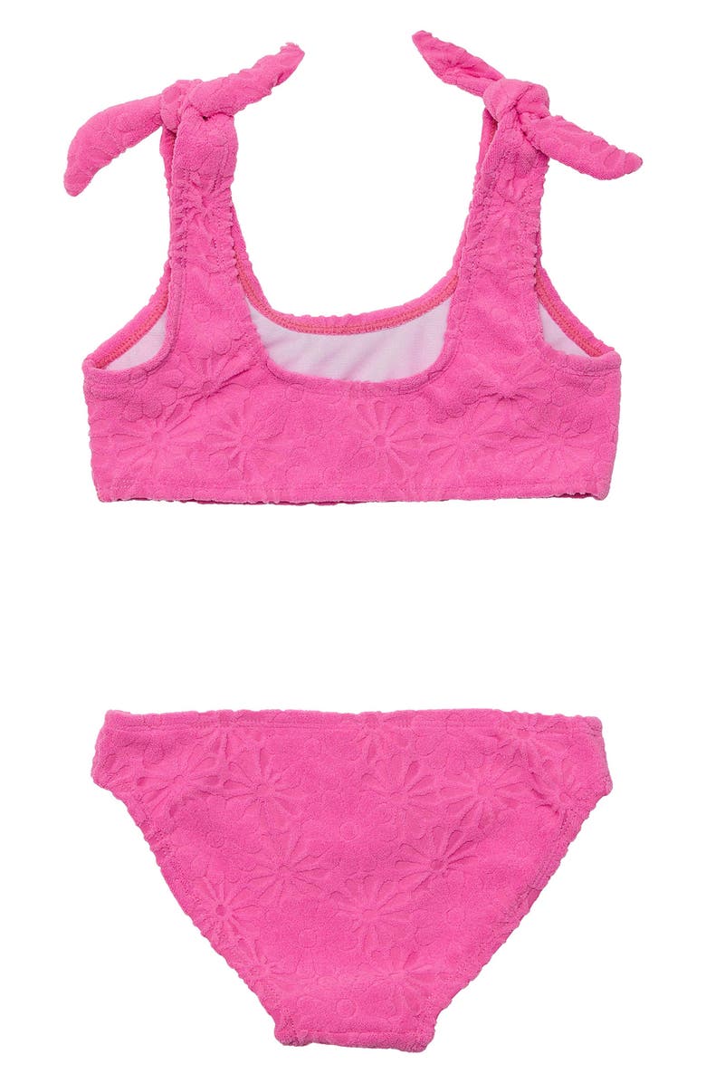 Snapper Rock Kids' Bubblegum Bloom Two-Piece Swimsuit, Alternate, color, 