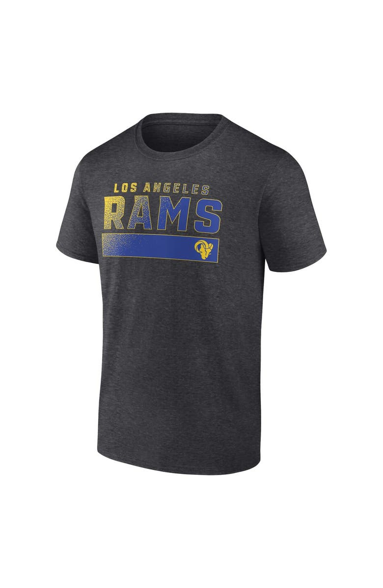 FANATICS Men's Fanatics Branded  Charcoal Los Angeles Rams T-Shirt, Alternate, color, 