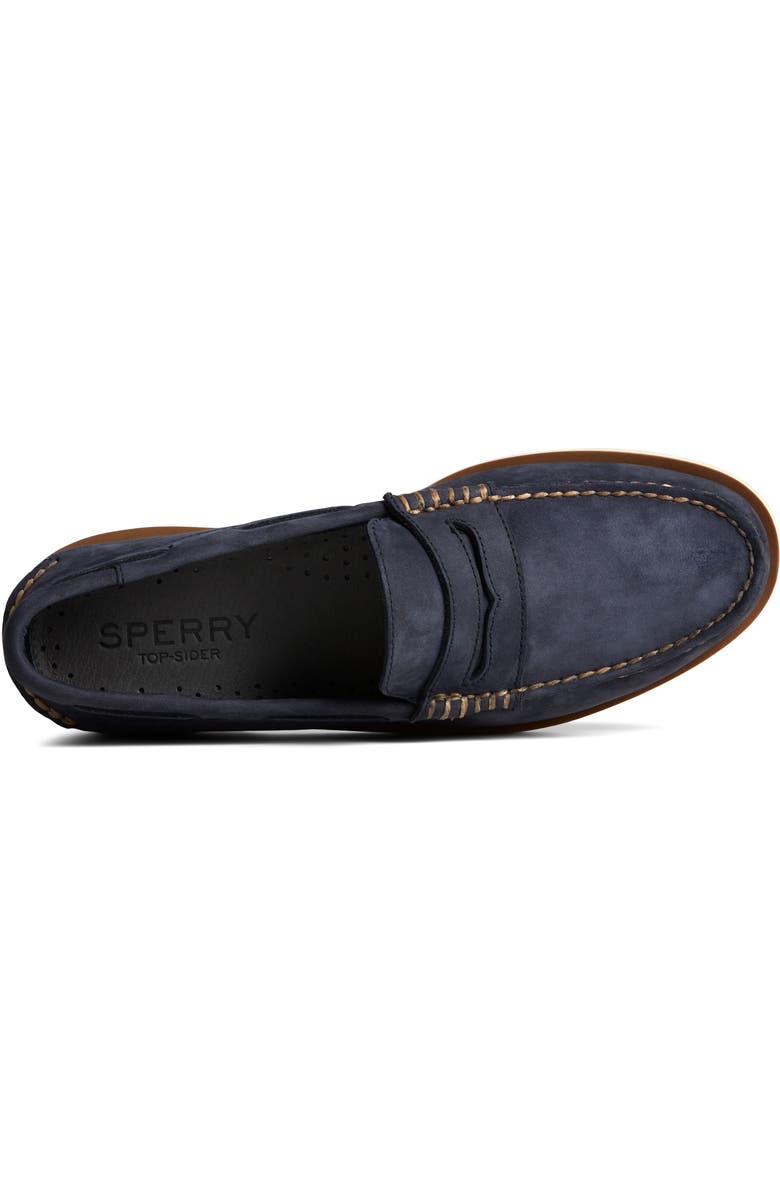 Sperry Authentic Original Boat Shoe, Alternate, color, Navy