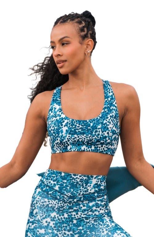Vitality Pulse Core Bra In Blue