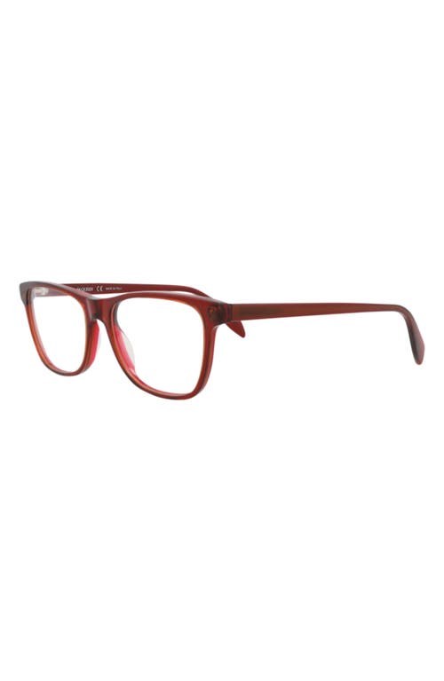 Alexander Mcqueen Mcqueen 53mm Rectangular Optical Glasses