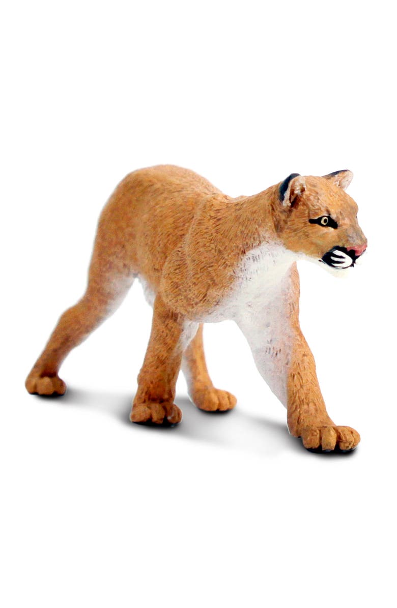 Safari Ltd. Mountain Lion Kids Toy Figure, Alternate, color, NO COLOR