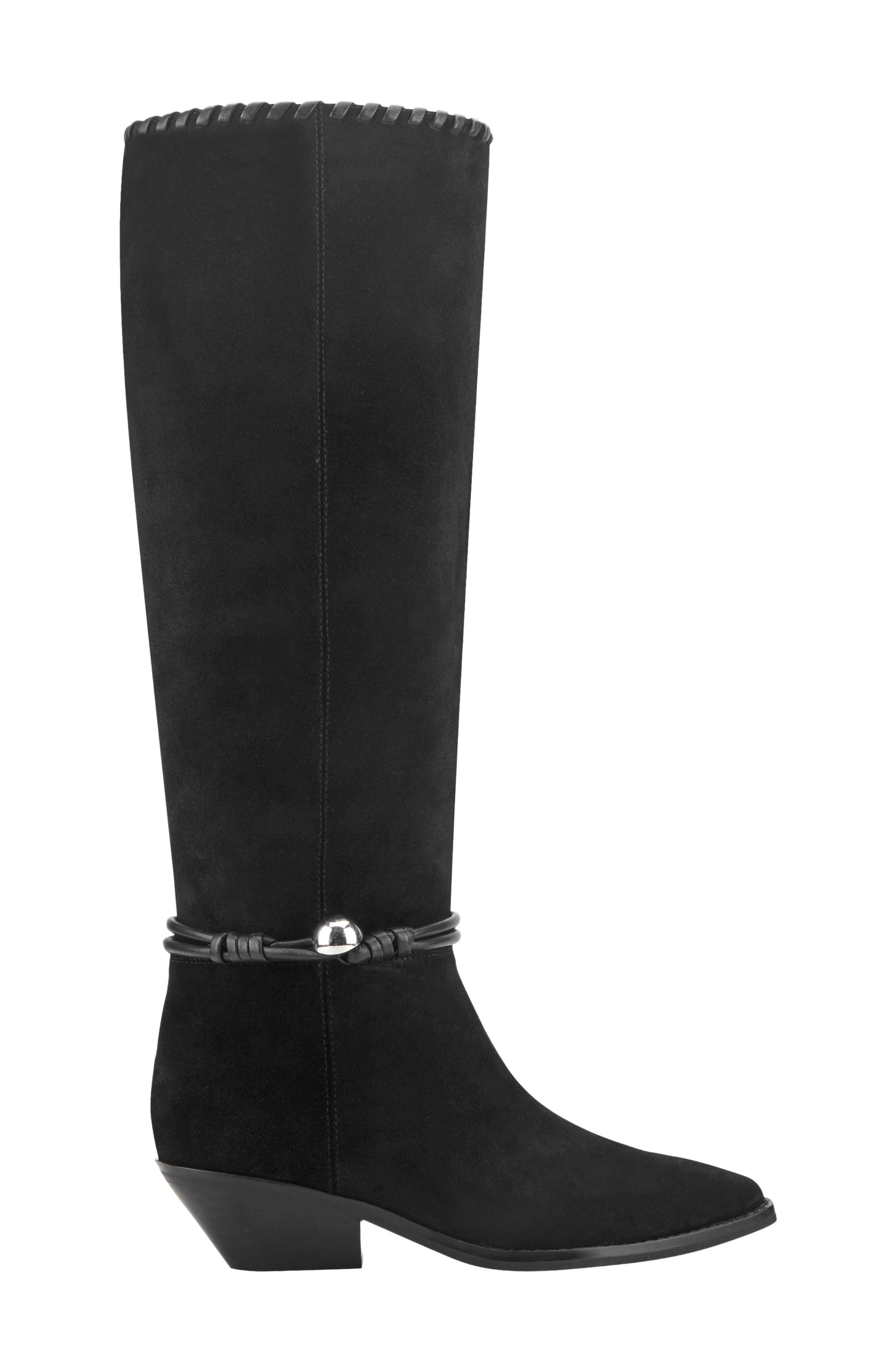 Ainsley Knee High Boot, Alternate, color, BLACK 001