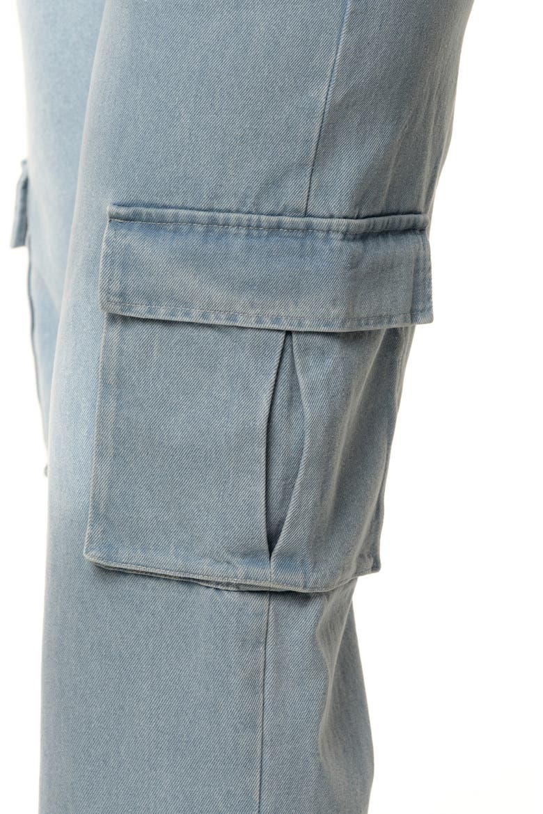 Cargo Jeans, Alternate, color, DENIM