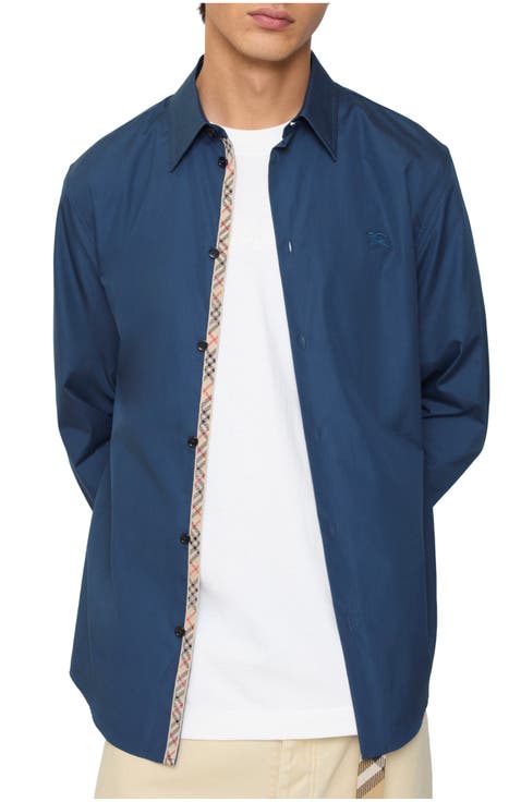 Regular Fit Cotton Poplin Shirt