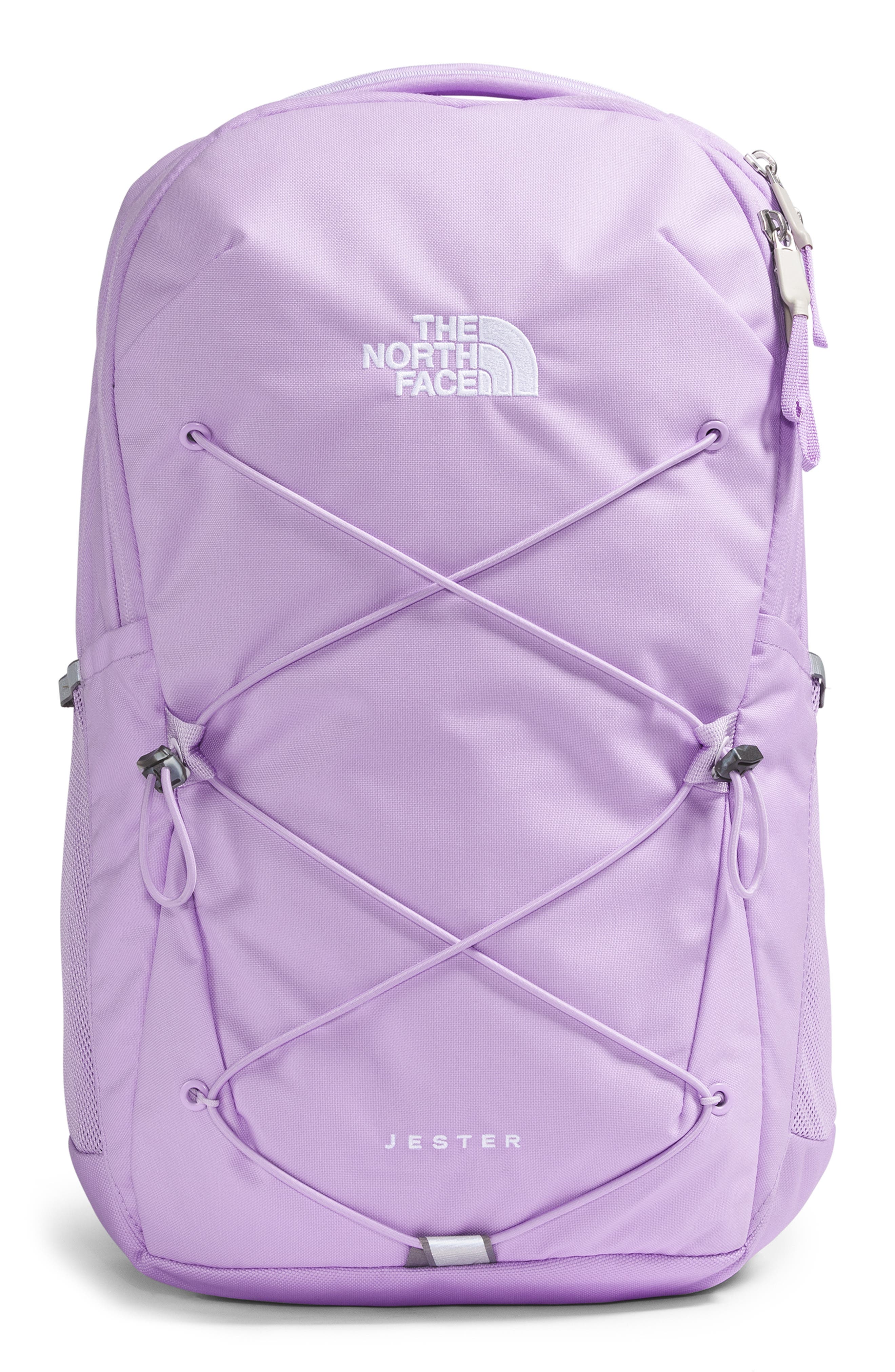 Jester Water Repellent Backpack, Main, color, LITE LILAC ICY LILAC