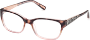 Marciano Glitter Temple Rectangular Eyeglasses
