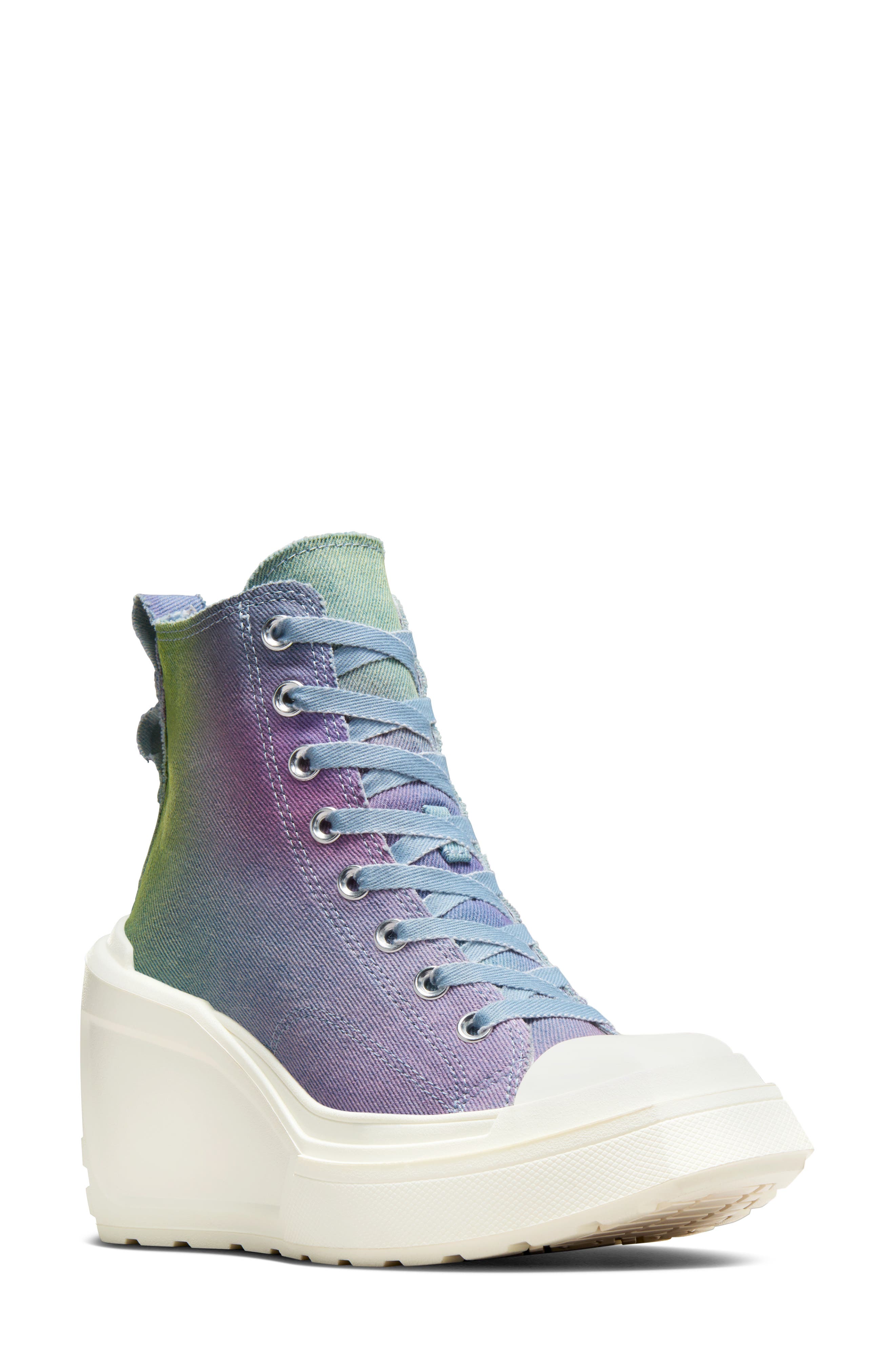 Converse Chuck 70 De Luxe High Top Wedge Sneaker, Main, color, 
