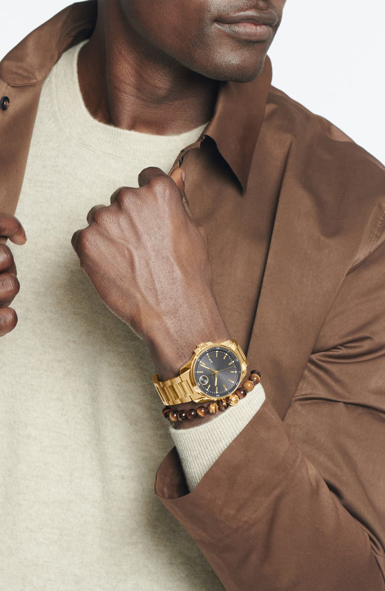 Movado Bold Verso Automatic Bracelet Watch, 43mm, Alternate, color, 