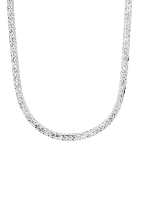 Men's Stainless Steel Curb Chain Necklace