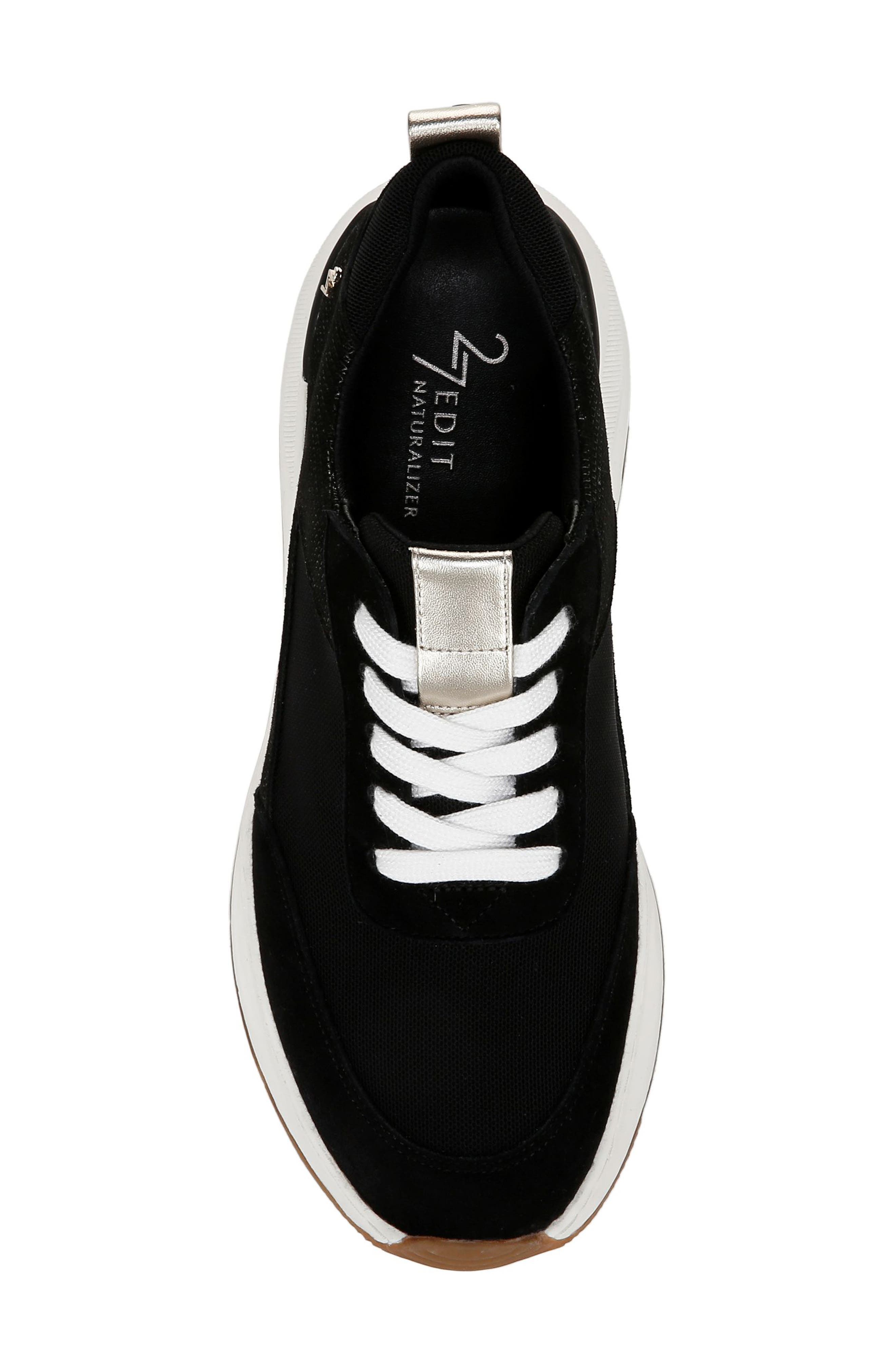 27 EDIT Naturalizer Brooke Sneaker, Alternate, color, Black