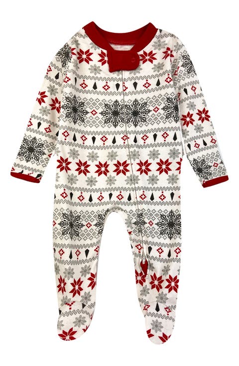 Kids' Scout Stripe Cotton Footie