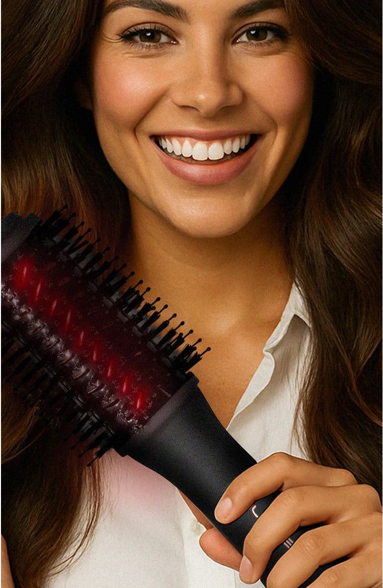 NUME Aero Pro Blow Dryer Brush 2-inch Oval Hair Brush, Alternate, color, Black