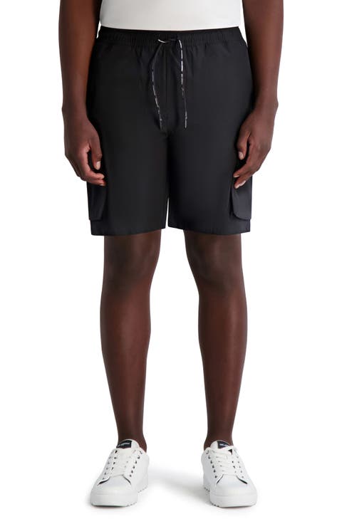 Drawstring Cargo Shorts