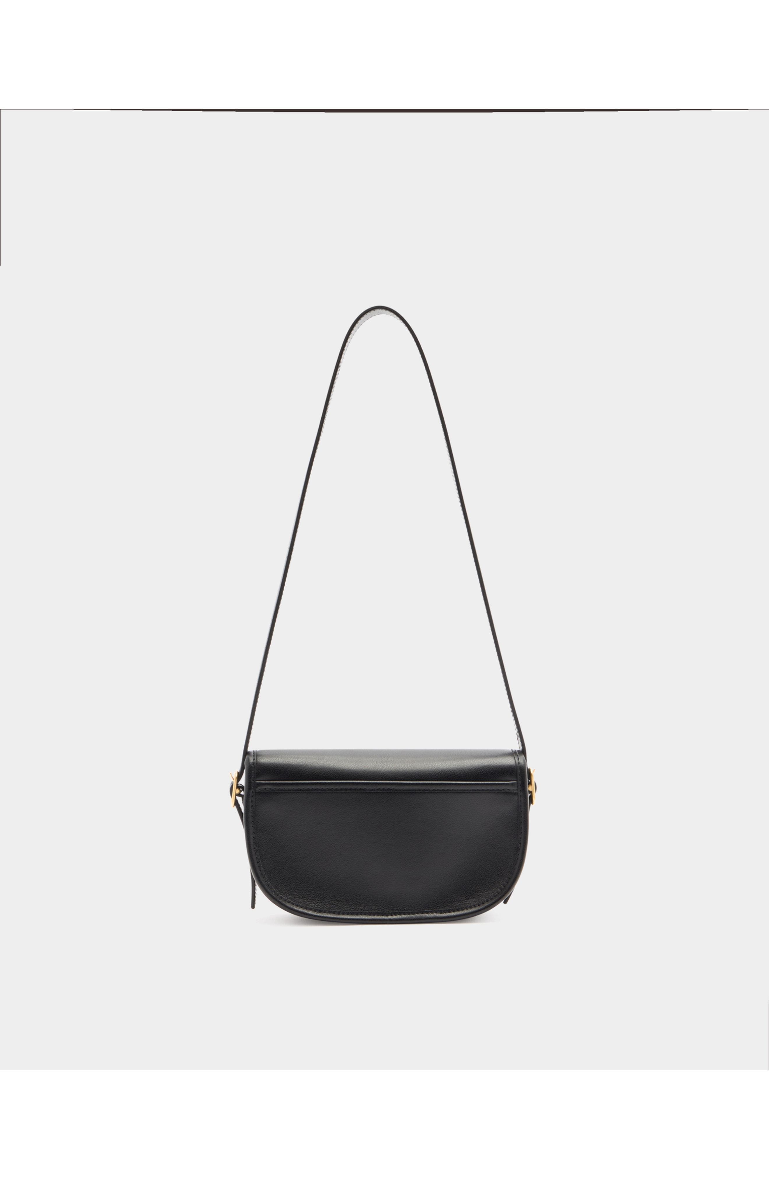 Bally Beckett Minibag in Calf Leather, Alternate, color, Black
