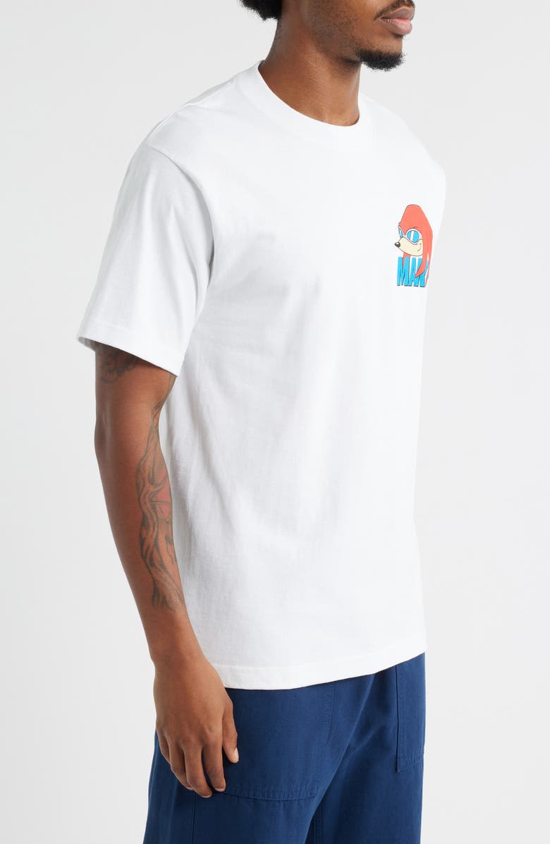 MARKET x Sonic Knuckles Cotton Graphic T-Shirt, Alternate, color, White