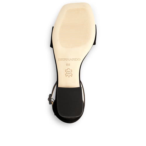 Shop Bernardo Footwear Jalena Ankle Strap Sandal In Black