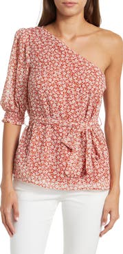 GIBSONLOOK One Shoulder Blouse