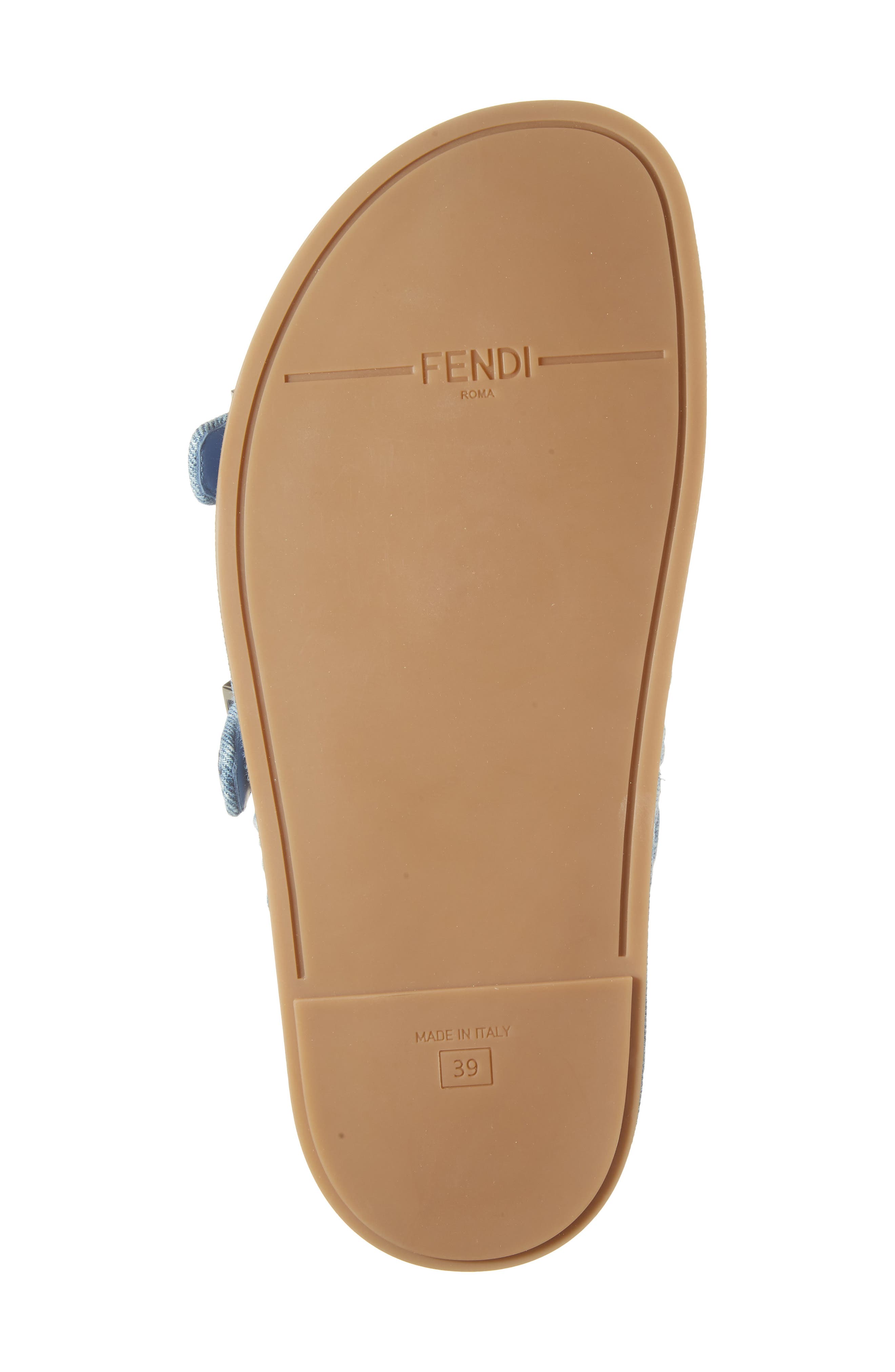 Feel Double Band Sandal, Alternate, color, BLUE