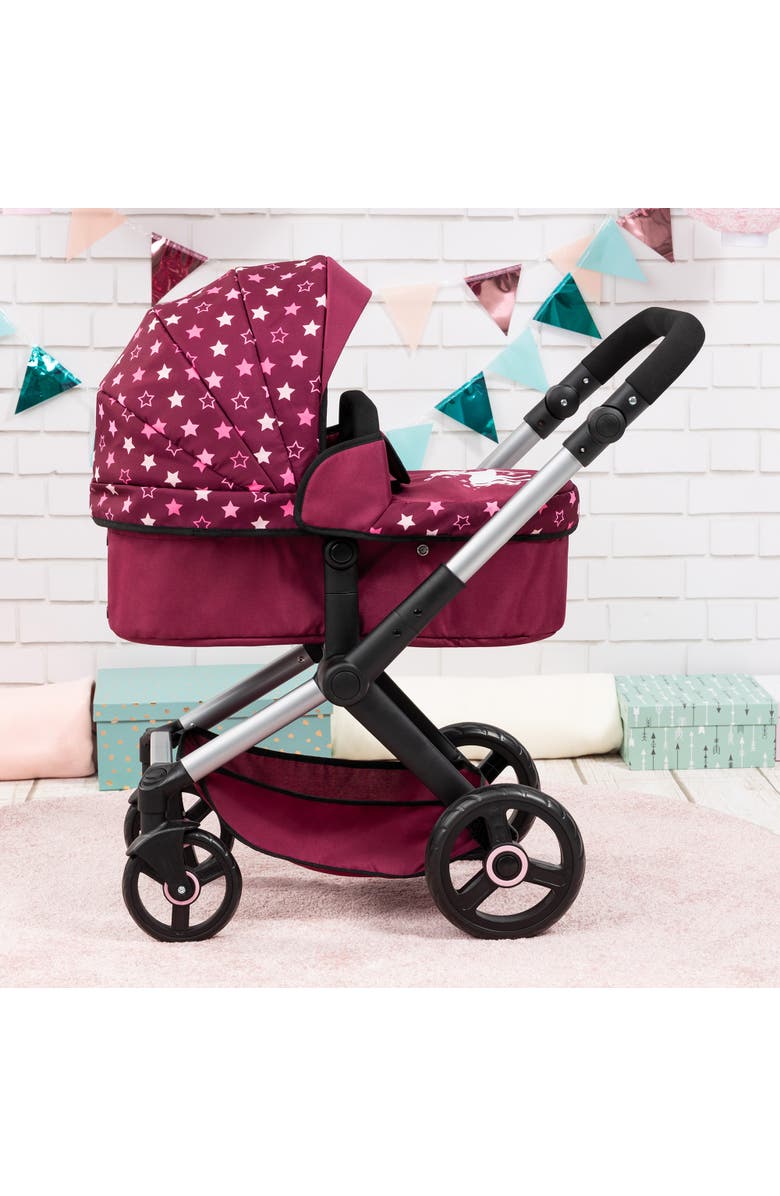 Bayer Design Pram Xeo, Dolls Up to 18", Ages 3+, Alternate, color, Purple