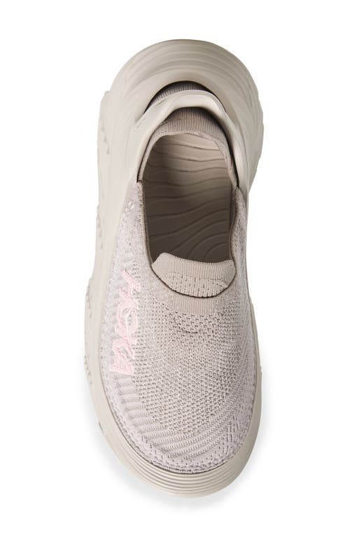Hoka U Restore Tc Slip-on Sneaker In Sand